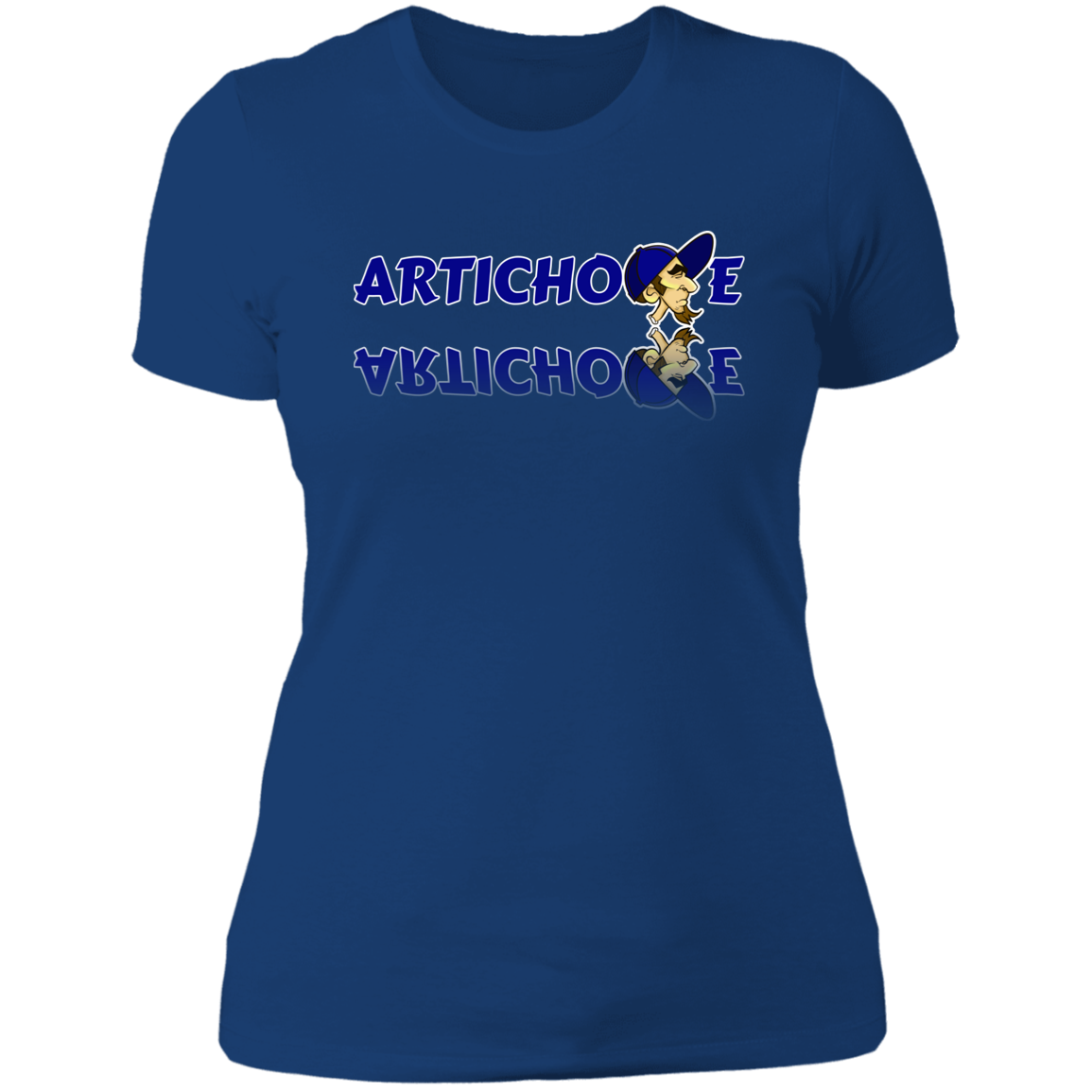 ZZ#20 ArtichokeUSA Characters and Fonts. "Clem" Let’s Create Your Own Design Today. Ladies' Boyfriend T-Shirt