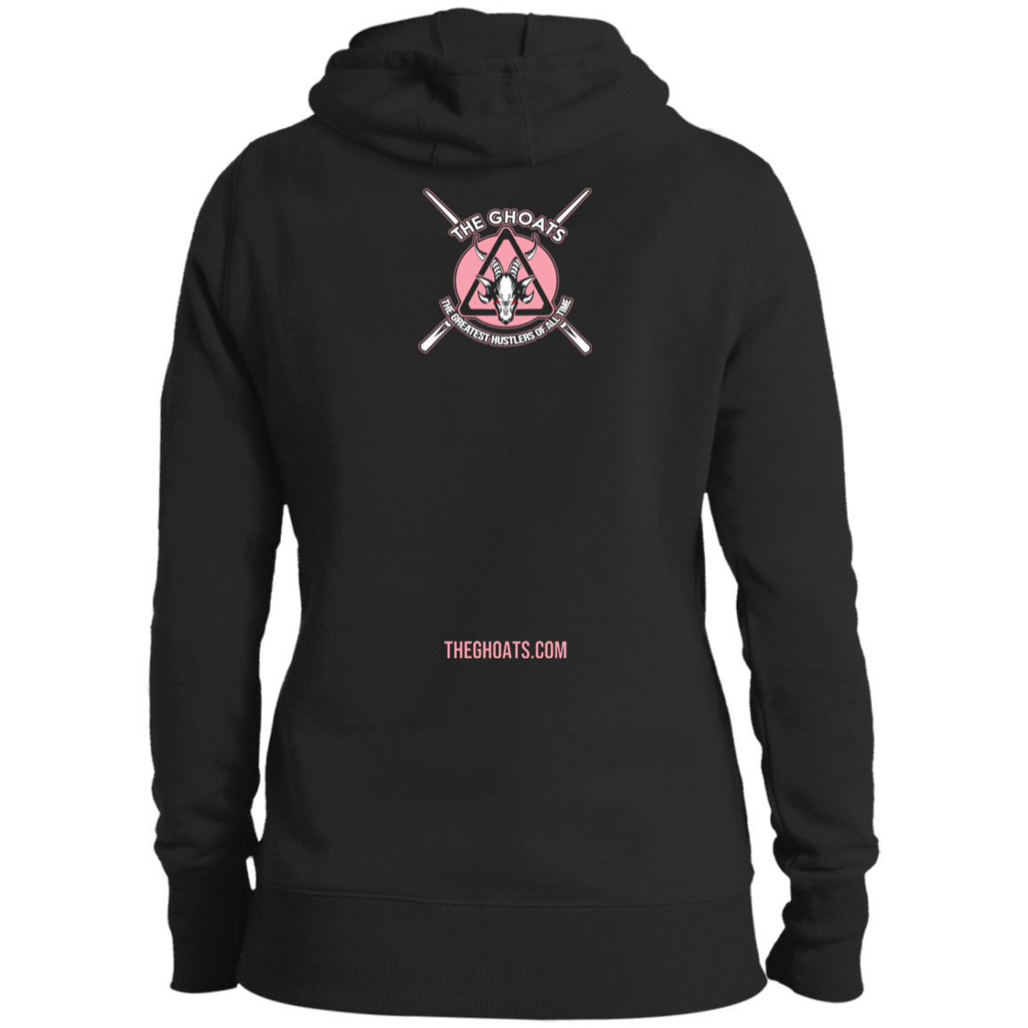 The GHOATS custom design #8. Eat. Sleep. Pool. Repeat. Pool / Billiards. Ladies' Pullover Hoodie