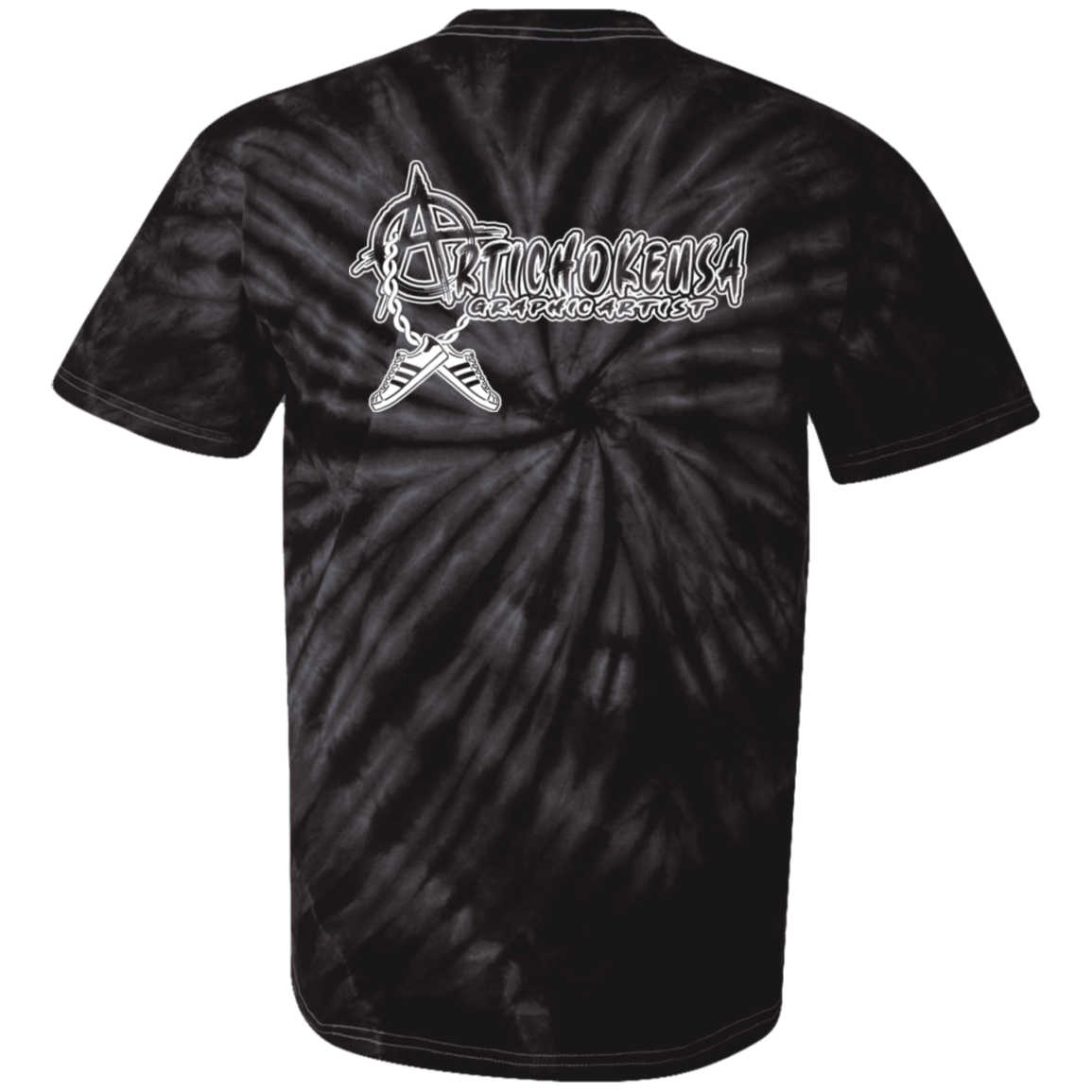 ArtichokeUSA Custom Design. Straight Outta Old School. The GOATs of Rap. Fan Art. 100% Cotton Tie Dye T-Shirt
