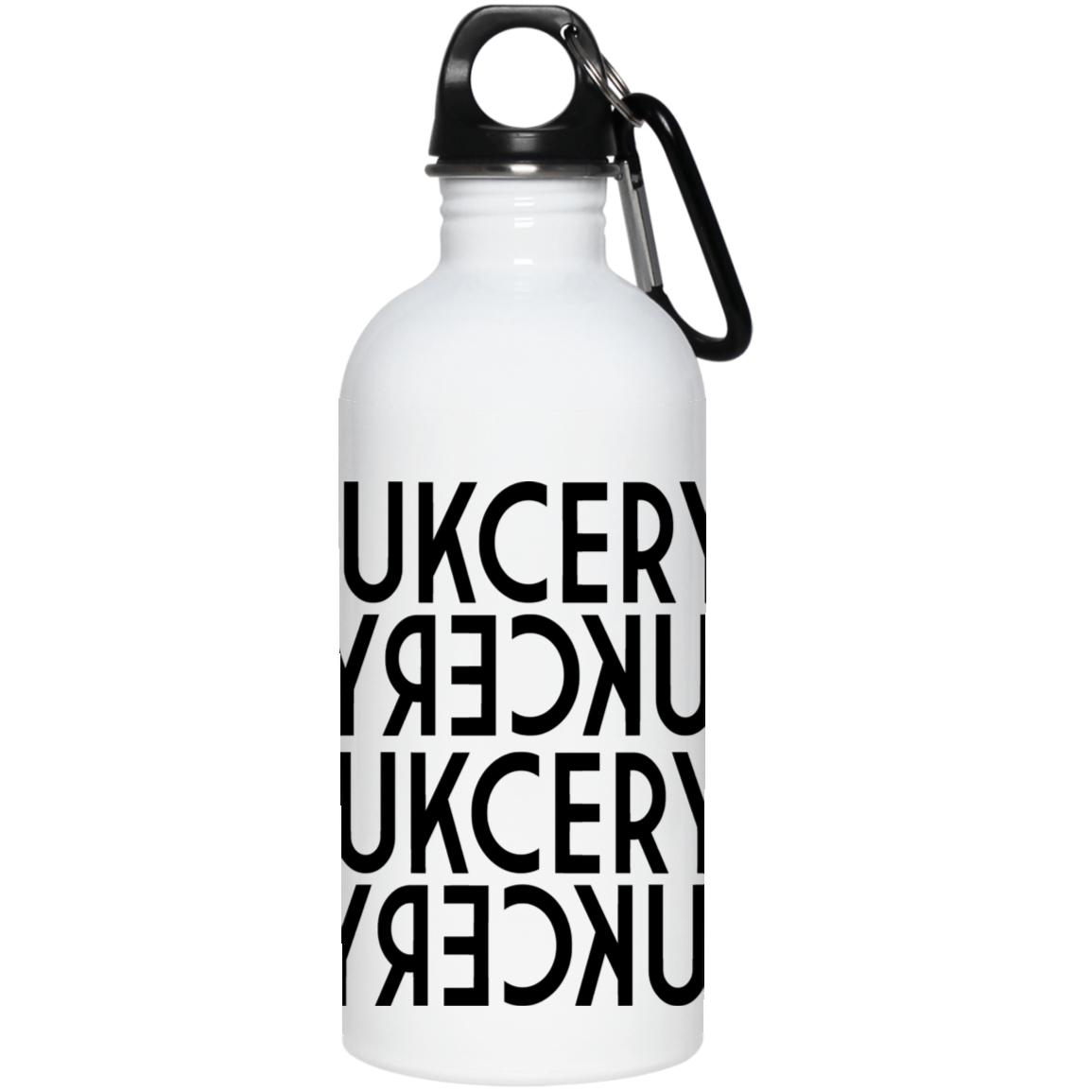 ArtichokeUSA Custom Design #22. Fuckery! The New BullShit. Humor. 20 oz. Stainless Steel Water Bottle
