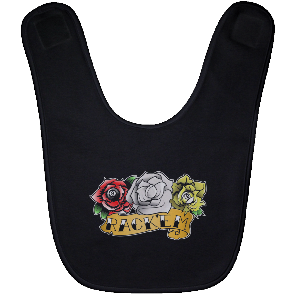 The GHOATS Custom Design. #28 Rack Em' (Ladies only). Baby Bib