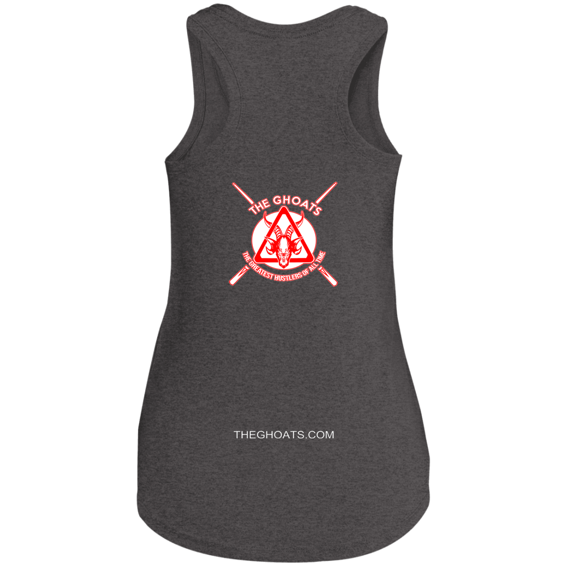 The GHOATS Custom Design. #35 SNOOKER. Ladies' Perfect Tri Racerback Tank
