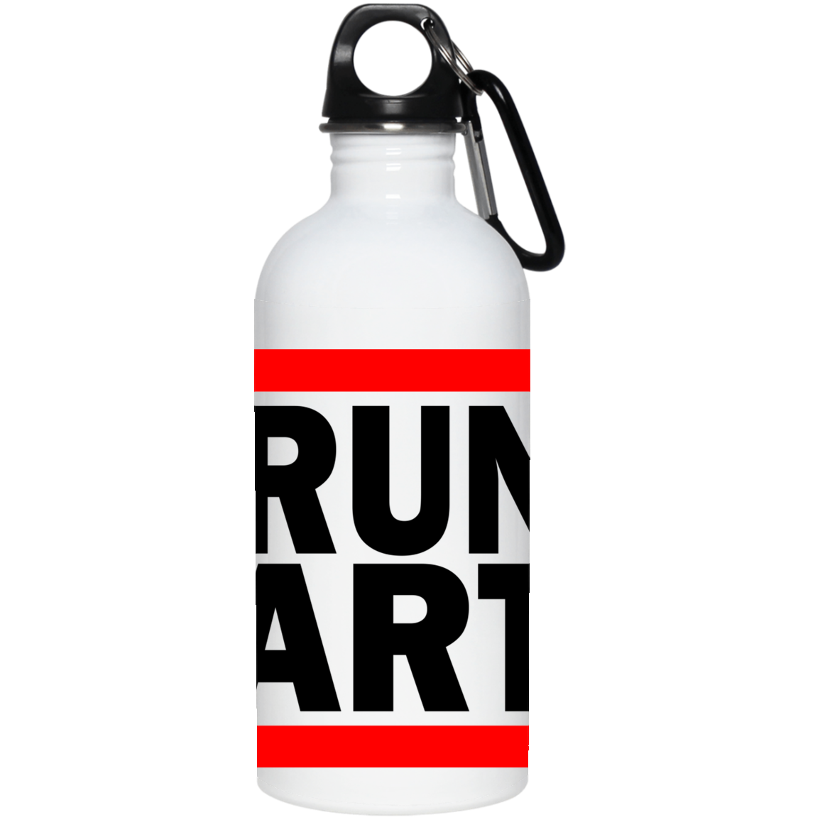 ArtichokeUSA Custom Design. RUN ART. RUN DMC Parody. 20 oz. Stainless Steel Water Bottle