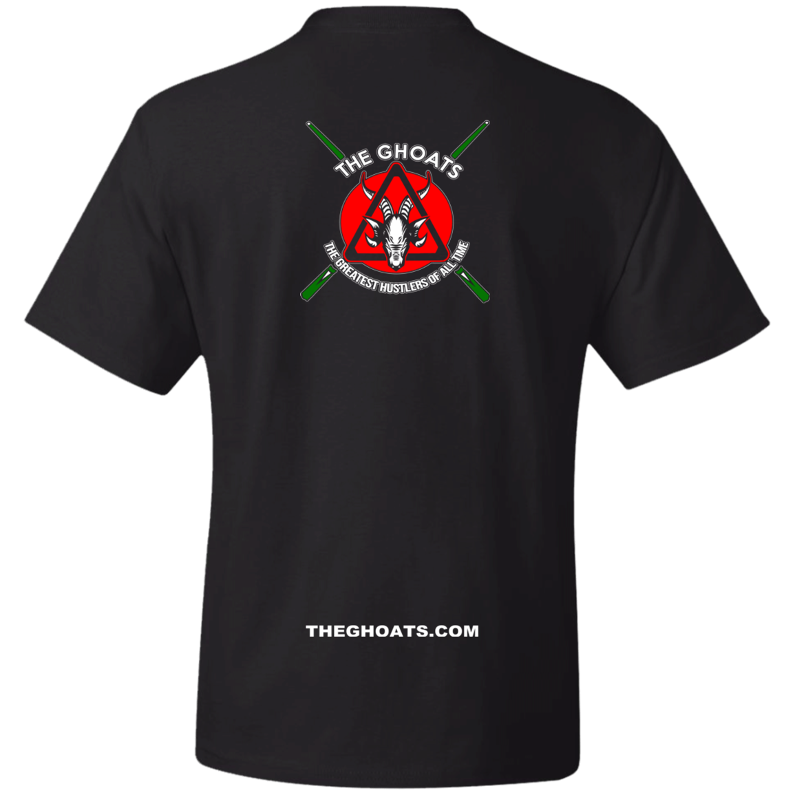 The GHOATS Custom Design #21. No Mames Billar. (Spanish Translation: You've got to be kidding. Pool). Heavy Cotton T-Shirt