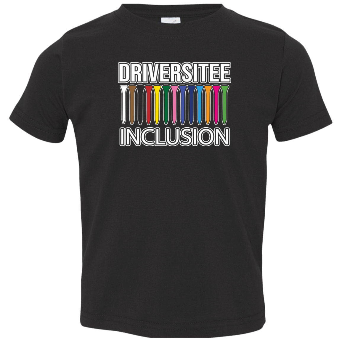 ZZZ#06 OPG Custom Design. DRIVER-SITEE & INCLUSION. Toddler Jersey T-Shirt