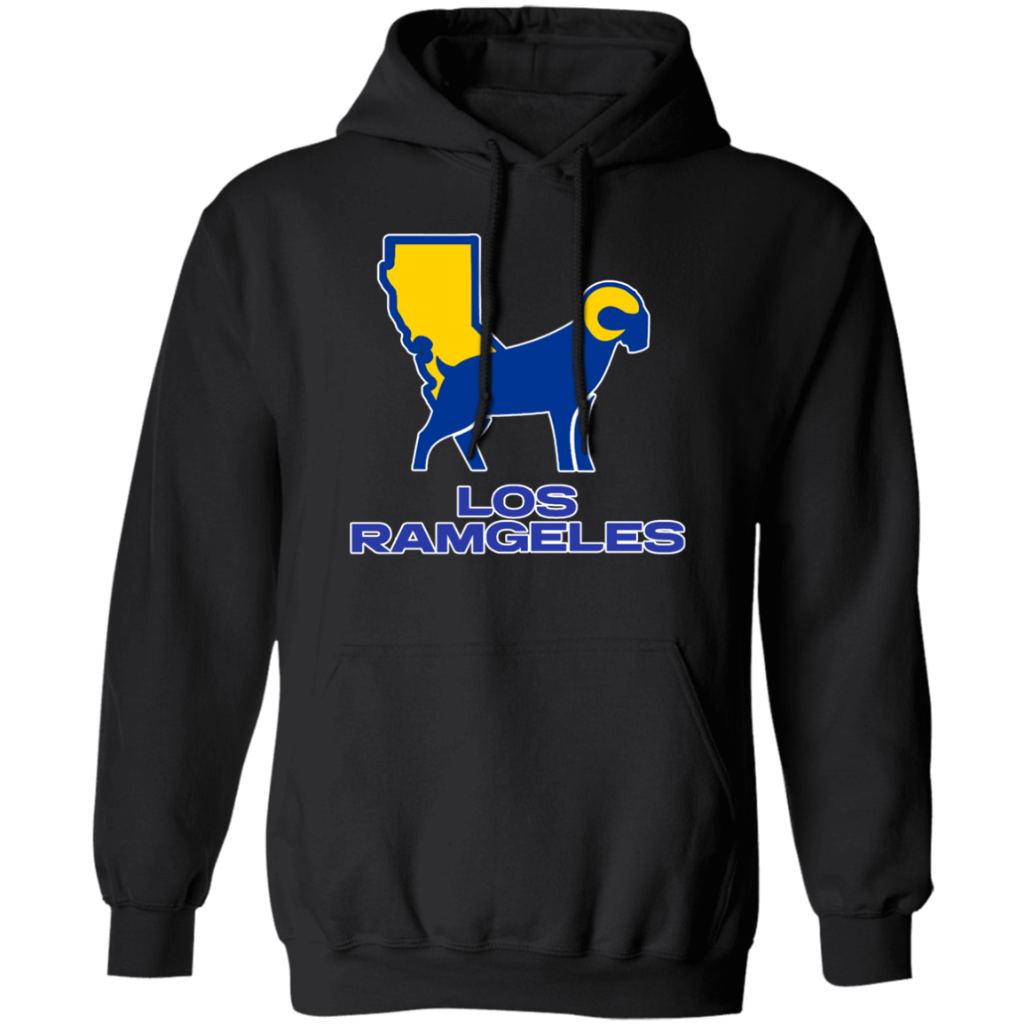 ArtichokeUSA Custom Design. Los Ramgeles. Fan Art. Basic Pullover Hoodie