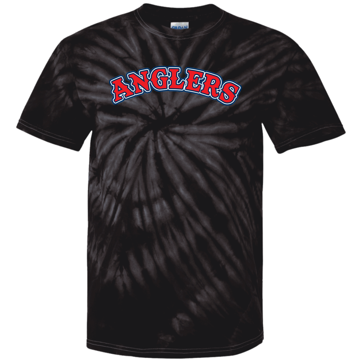 ArtichokeUSA Custom Design. Anglers. Southern California Sports Fishing. Los Angeles Angels Parody. Youth Tie Dye T-Shirt