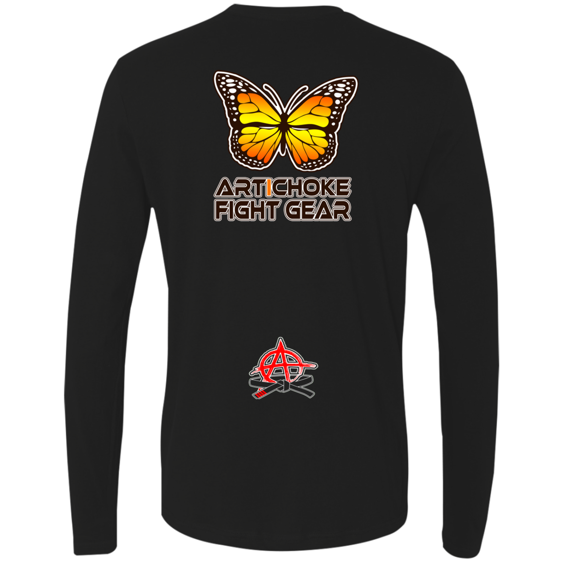 Artichoke Fight Gear Custom Design #7. Lepidopterology: The study of butterflies and moths. Butterfly Guard. It's a Jiu Jitsu Thing. Brazilian Edition. Men's 100% combed ring-spun cotton long sleeve