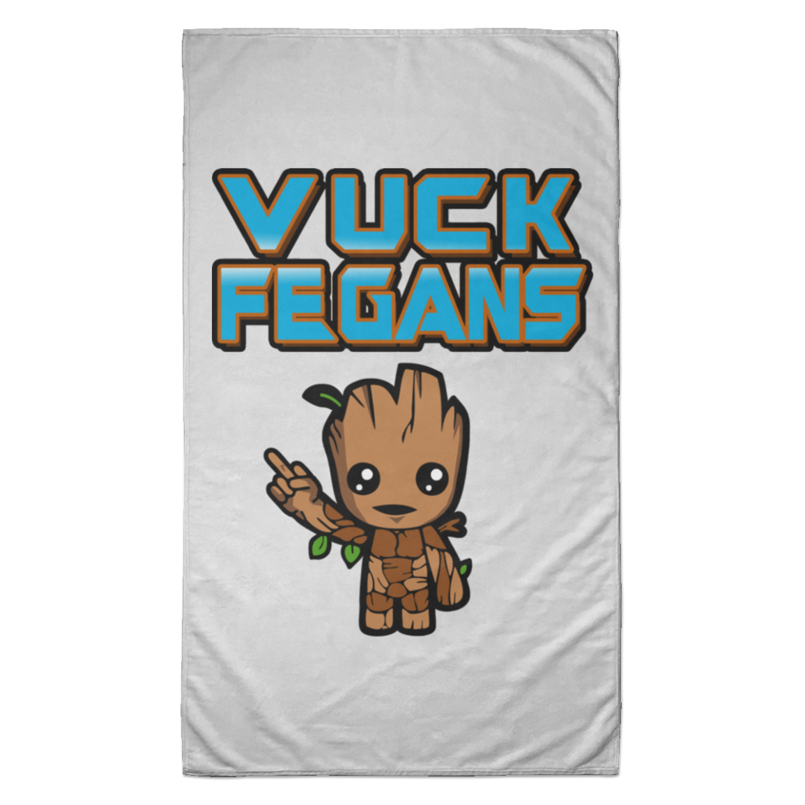 ArtichokeUSA Custom Design. Vuck Fegans. 85% Go Back Anyway. Groot Fan Art. Towel - 35x60