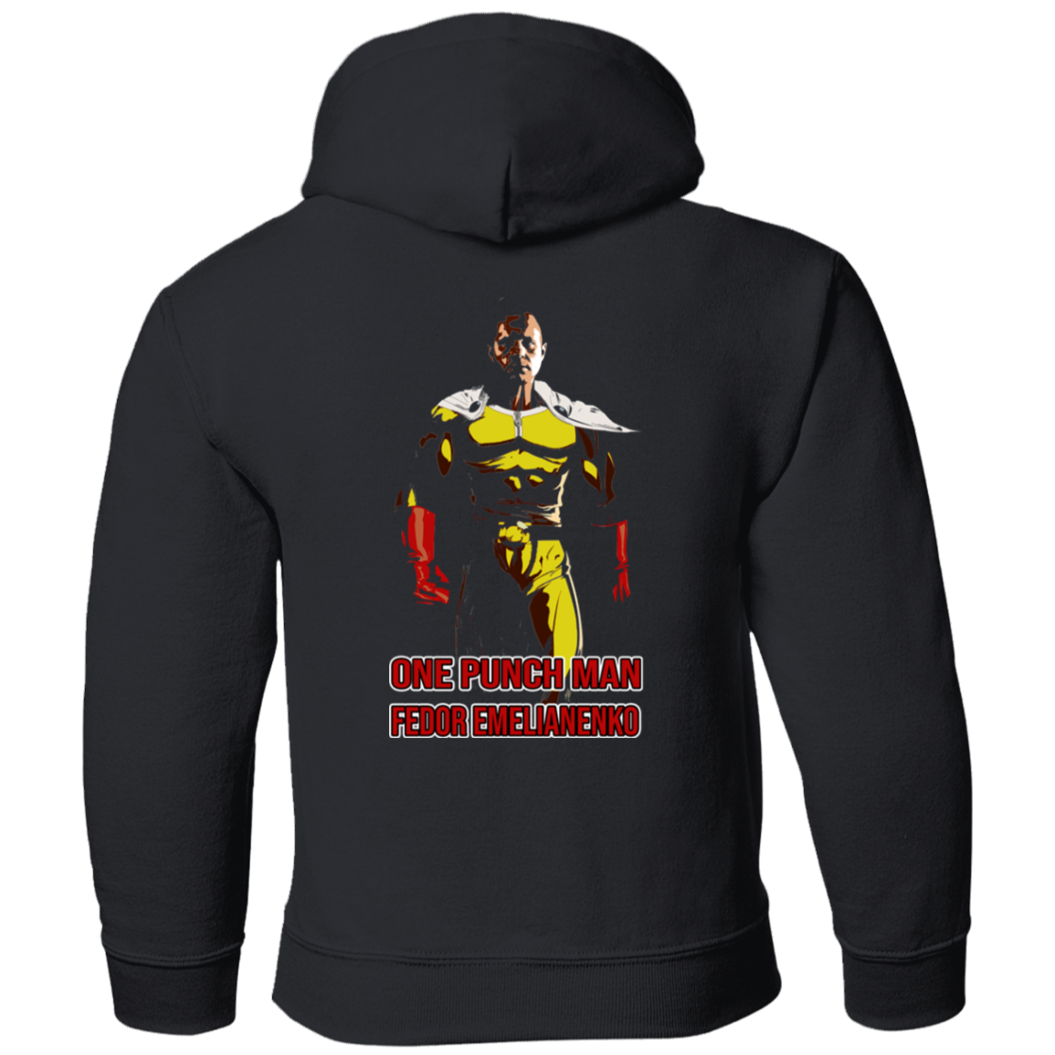 ArtichokeUSA Custom Design. One Punch Fedor. Fedor Emelianenko/One Punch Man Fan Art. Youth Pullover Hoodie