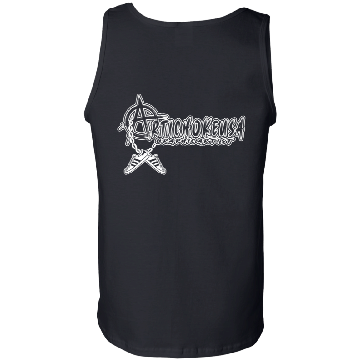 ArtichokeUSA Custom Design. Straight Outta Old School. The GOATs of Rap. Fan Art. 100% Cotton Tank Top