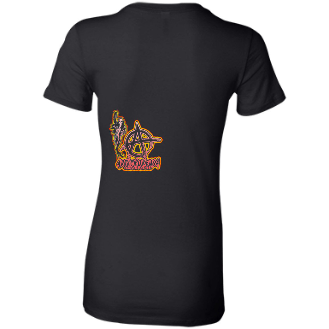 ArtichokeUSA Character and Font design. Let's Create Your Own Team Design Today. Mary Boom Boom. Ladies' Favorite T-Shirt
