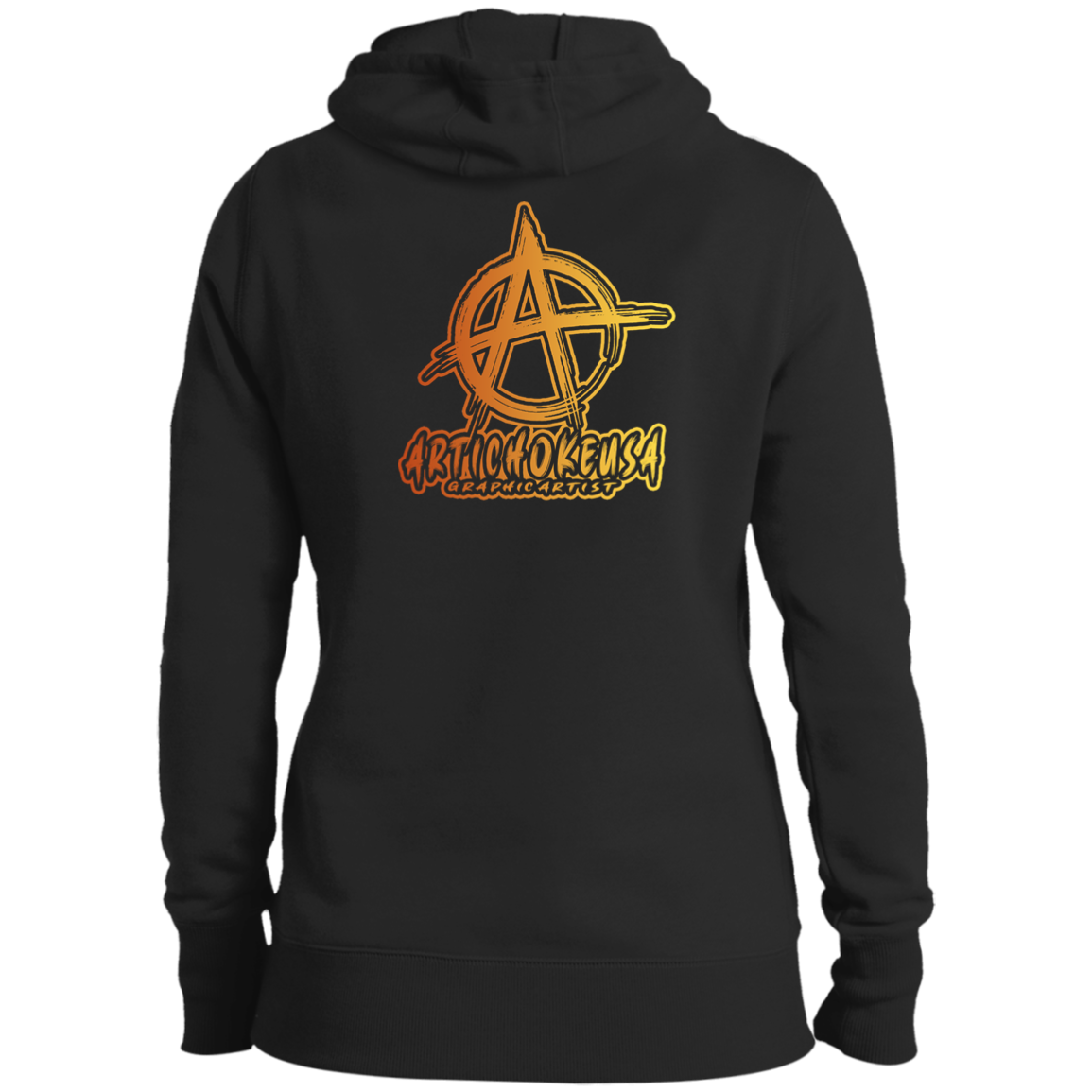 ArtichokeUSA Custom Design. Pitfall Game. Activision Parody. Ladies' Soft Style Hoodie