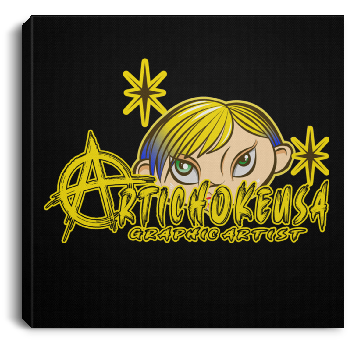 ArtichokeUSA Character and Font Design. Let’s Create Your Own Design Today. Daisy.