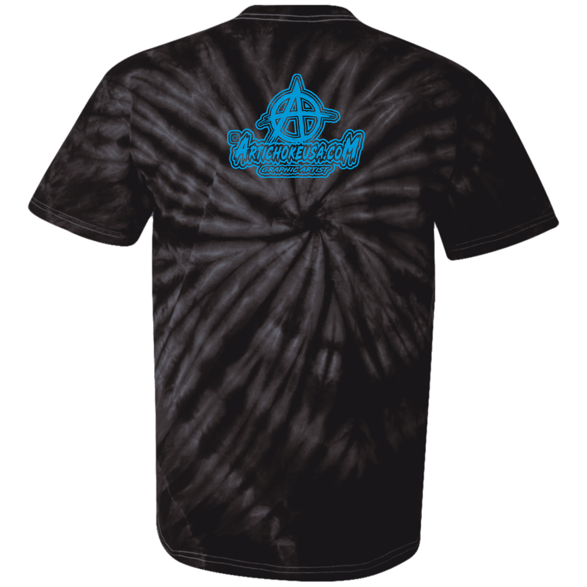 ArtichokeUSA Custom Design. Don't Eat Cookies And Spend Cache! Delete Them! Cookie Monster and Richie Rich Fan Art/Parody. Youth Tie Dye T-Shirt