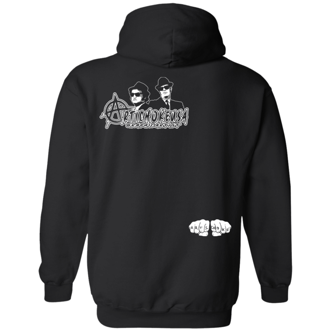 ArtichokeUSA Custom Design. The Good Ole Boys. Blues Brothers Fan Art. Basic Pullover Hoodie