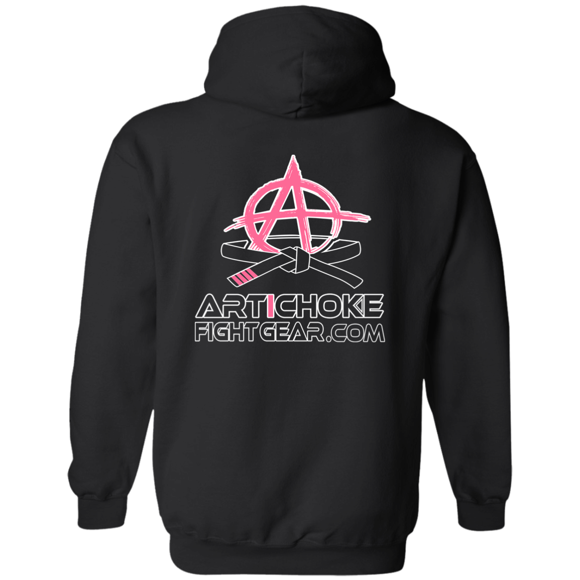 Artichoke Fight Gear Custom Design #11. Hello Fighter. 50/50 Blend Pullover Hoodie