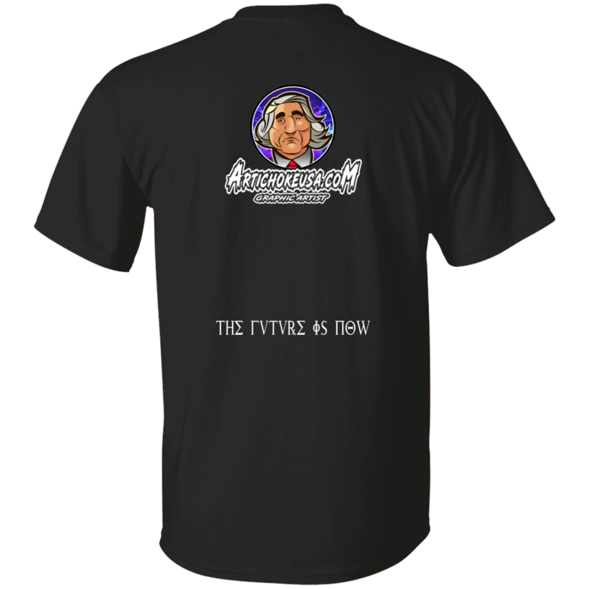 ArtichokeUSA Custom Design. Michio Kaku Fan Art. 100% Cotton T-Shirt