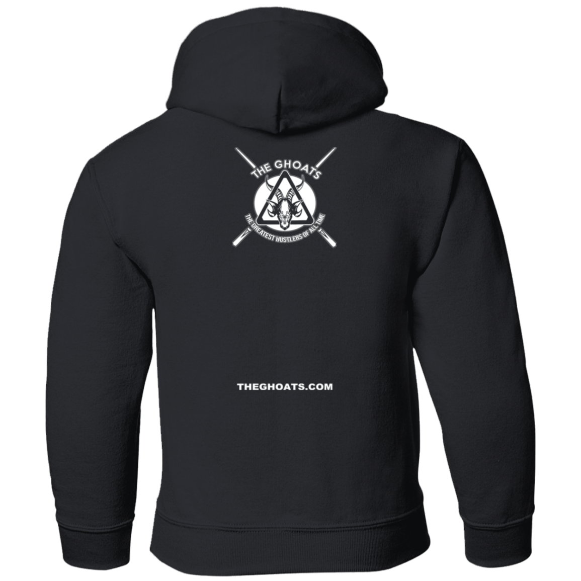 The GHOATS Custom Design #36. Stay Ready Don't Have to Get Ready. Ver 2/2. Youth Pullover Hoodie