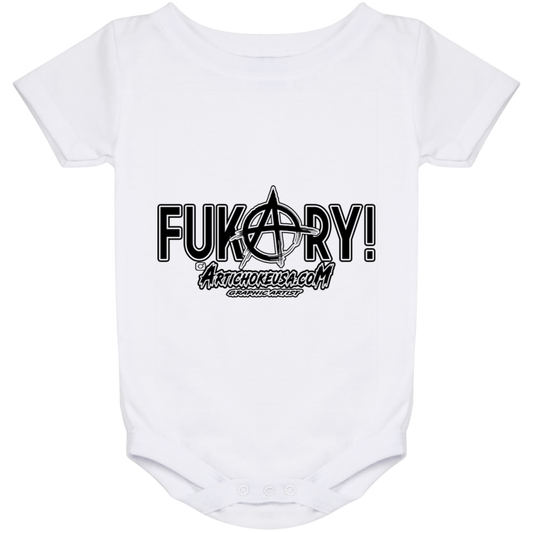 ArtichokeUSA Custom Design. FUKCERY. The New Bullshit. Baby Onesie 24 Month