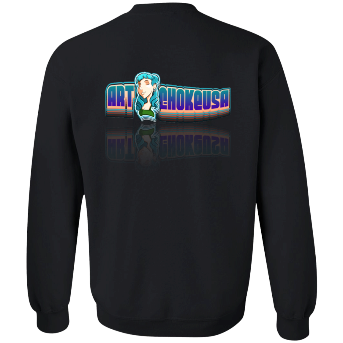 ArtichokeUSA Characters and Fonts. "Shelly" Let’s Create Your Own Design Today. Crewneck Pullover Sweatshirt