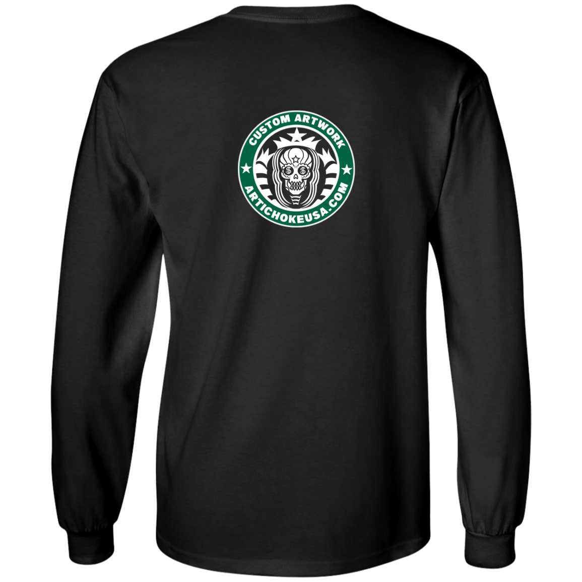 ArtichokeUSA Custom Design. Money Can't Buy Happiness But It Can Buy You Coffee. Youth LS T-Shirt