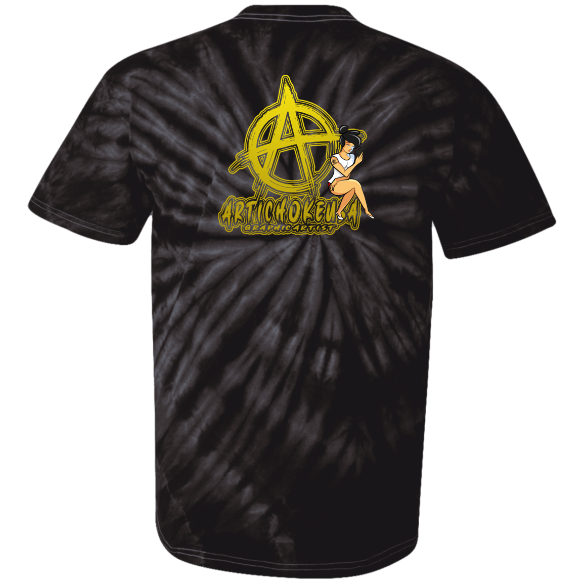 ArtichokeUSA Character and Font Design. Let’s Create Your Own Design Today. Betty. Youth Tie Dye T-Shirt