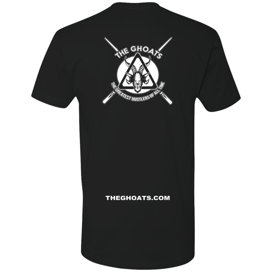 The GHOATS Custom Design #17. Inches From Greatness. Premium Short Sleeve T-Shirt