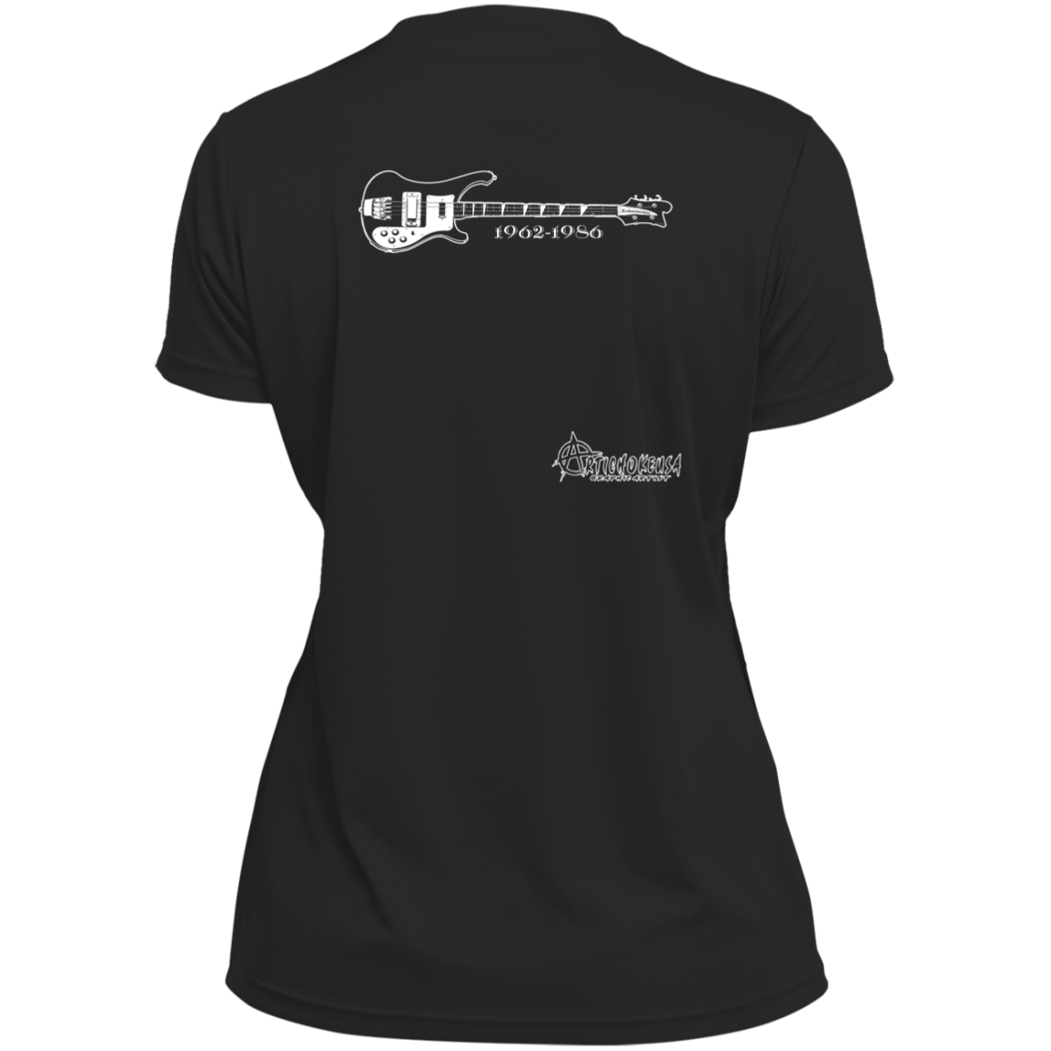ArtichokeUSA Custom Design. Cliff Burton Tribute. Ladies’ Moisture-Wicking V-Neck Tee