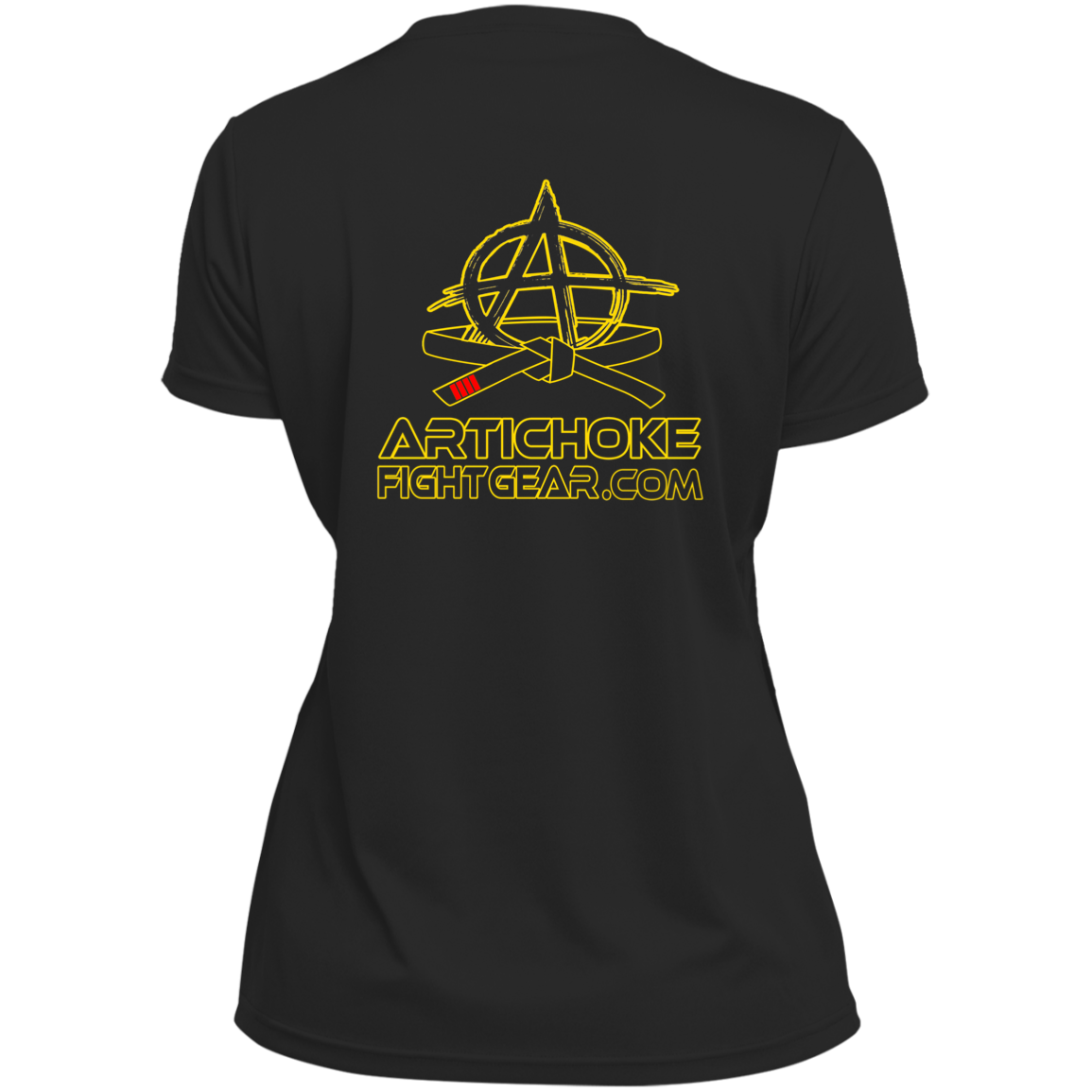 Artichoke Fight Gear Custom Design #20. You Don't Know the Power of Jiu Jitsu. Ladies’ Moisture-Wicking V-Neck Tee
