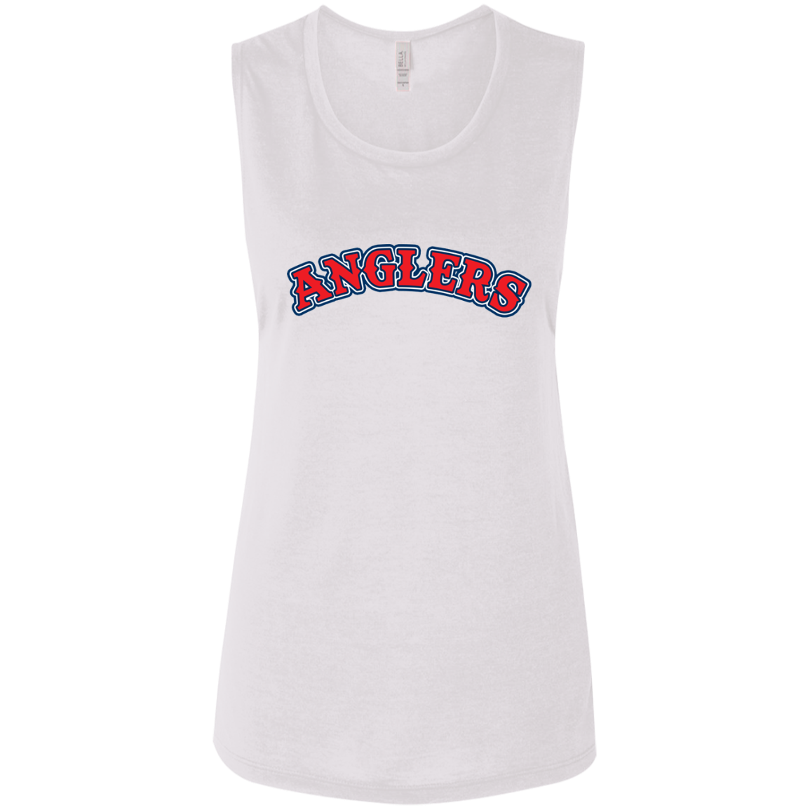 ArtichokeUSA Custom Design. Anglers. Southern California Sports Fishing. Los Angeles Angels Parody. Ladies' Flowy Muscle Tank