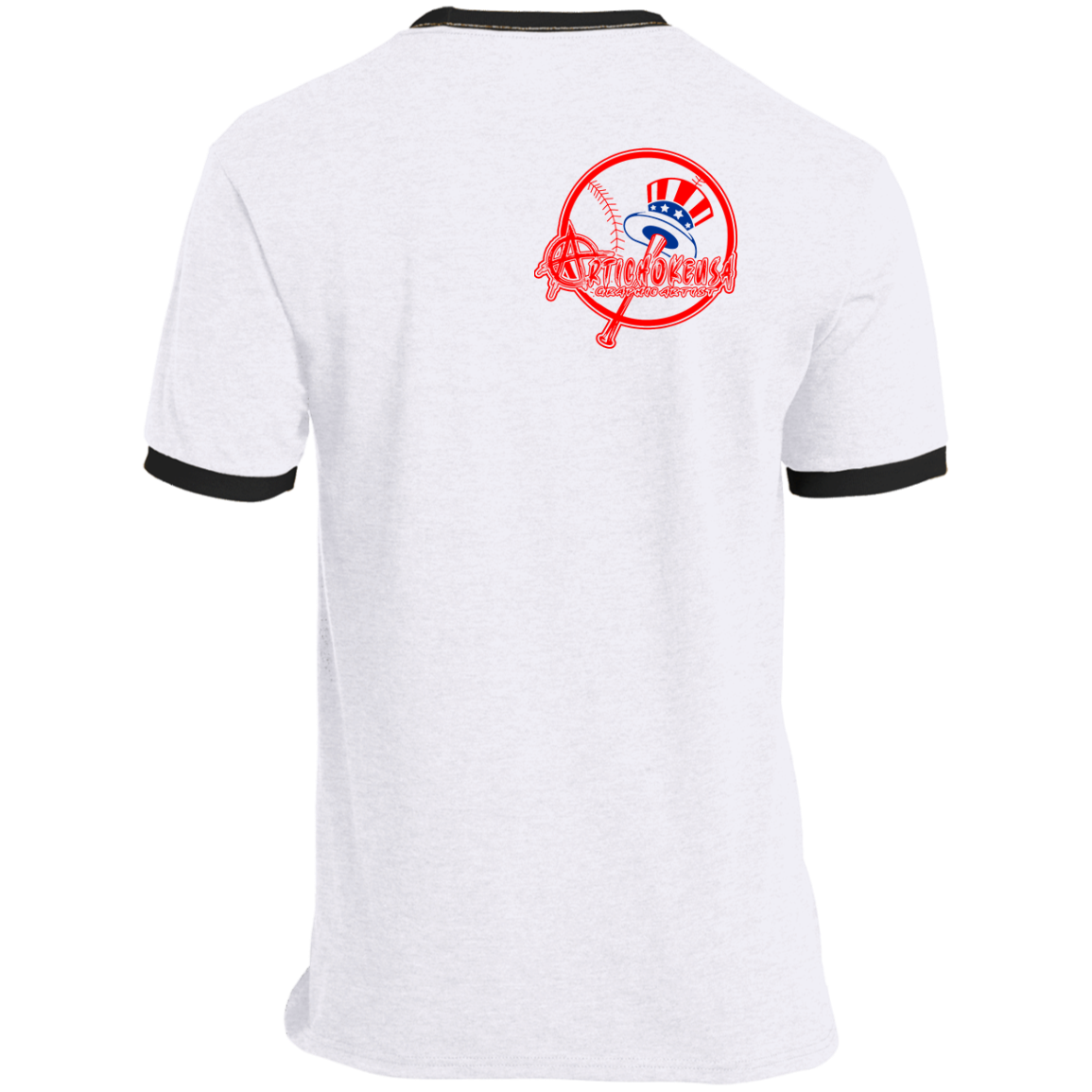 ArtichokeUSA Character and Font Design. Let’s Create Your Own Design Today. Brooklyn. Ringer Tee
