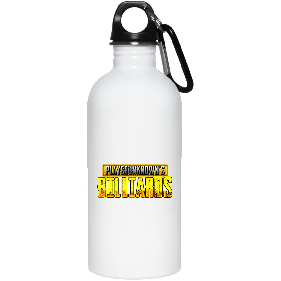 The GHOATS custom design #25. PlayersUnknown Billiards. PUBG Parody. Pool / Billiards. 20 oz. Stainless Steel Water Bottle