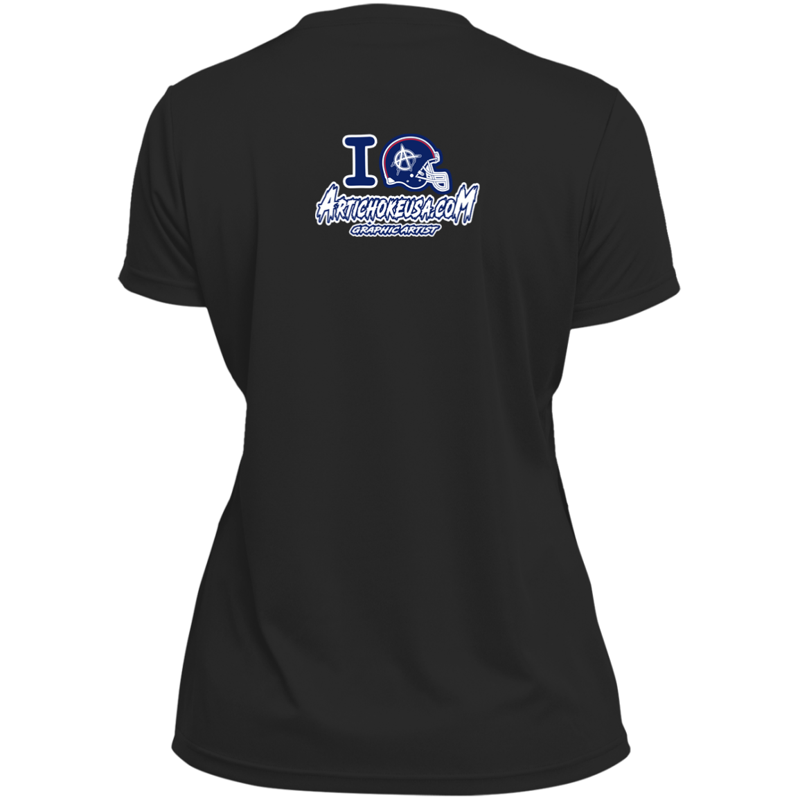 ArtichokeUSA Custom Design. New England Deflatriots. New England Patriots Parody. Ladies’ Moisture-Wicking V-Neck Tee