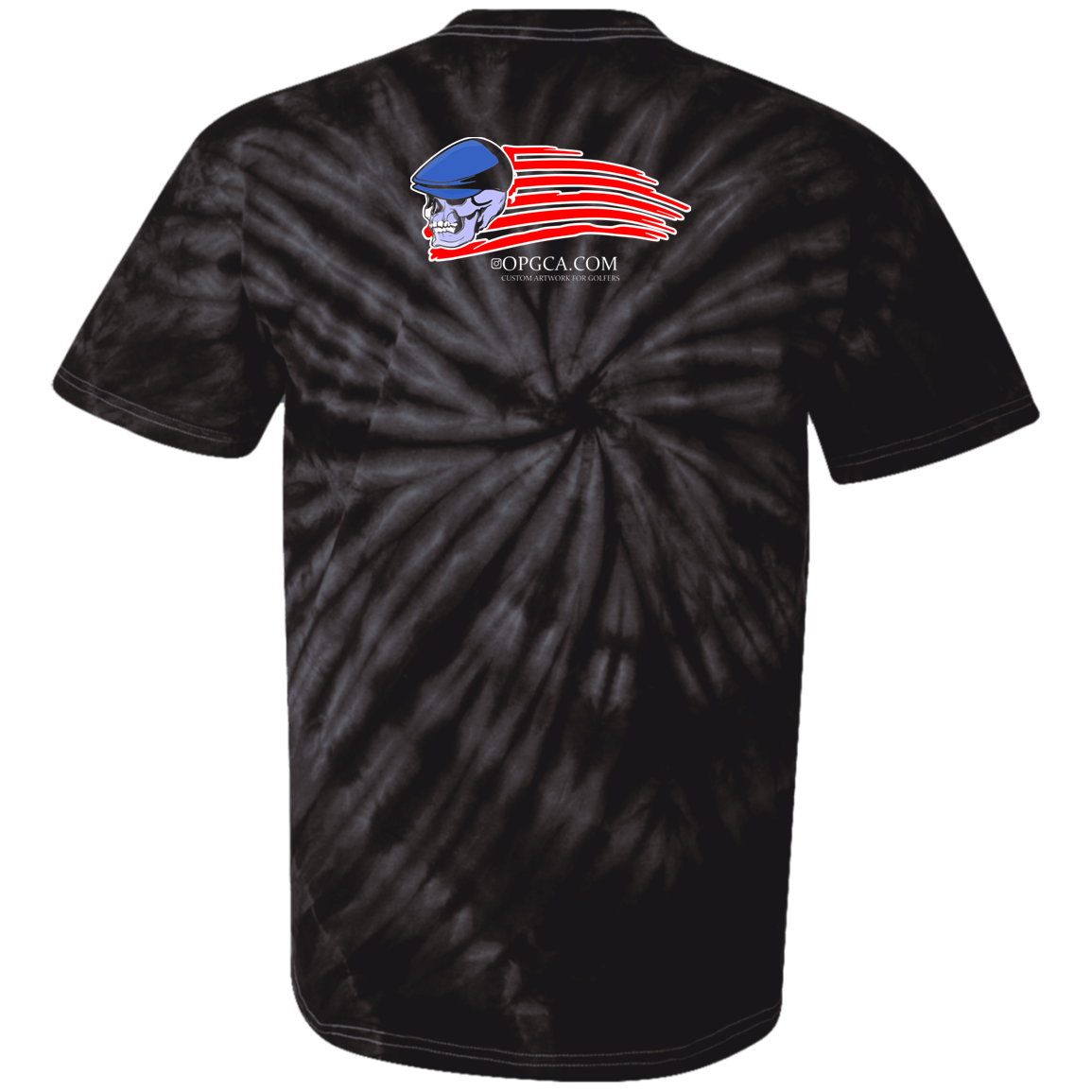 OPG Custom Design #12. Golf America. Boys Edition. Youth Tie-Dye T-Shirt