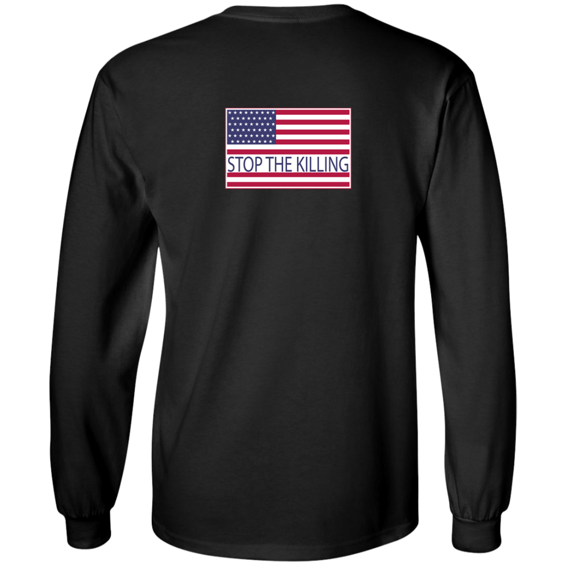 ArtichokeUSA Custom Design. TRIGGERED. STRESSED. Stop the Killing. Youth LS T-Shirt