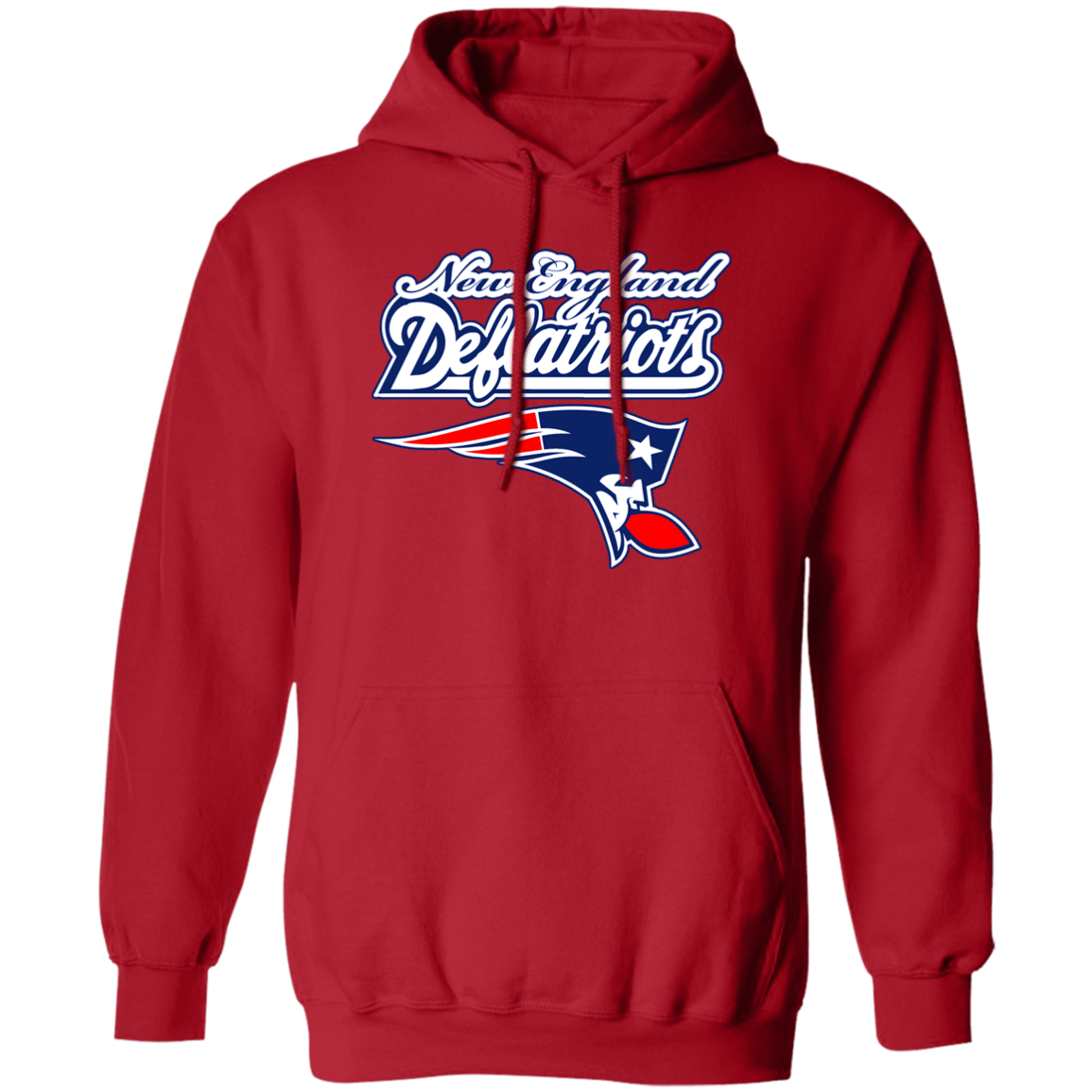 ArtichokeUSA Custom Design. New England Deflatriots. New England Patriots Parody. Basic Pullover Hoodie