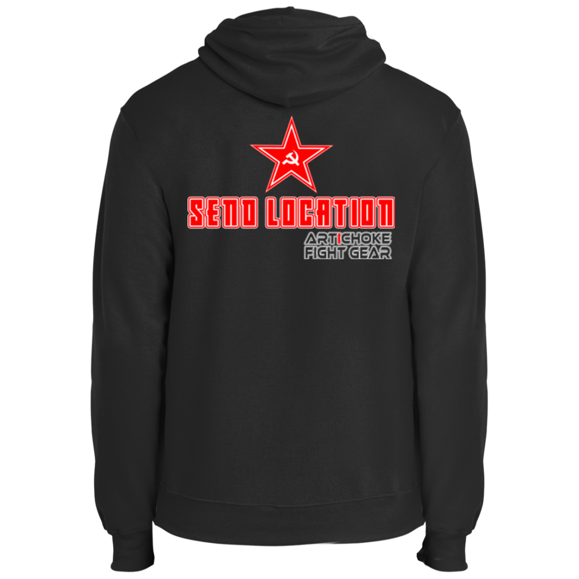 Artichoke Fight Gear Custom Design #18. Send Location. Khabib Nurmagomedov. Fan Art. Fleece Hoodie