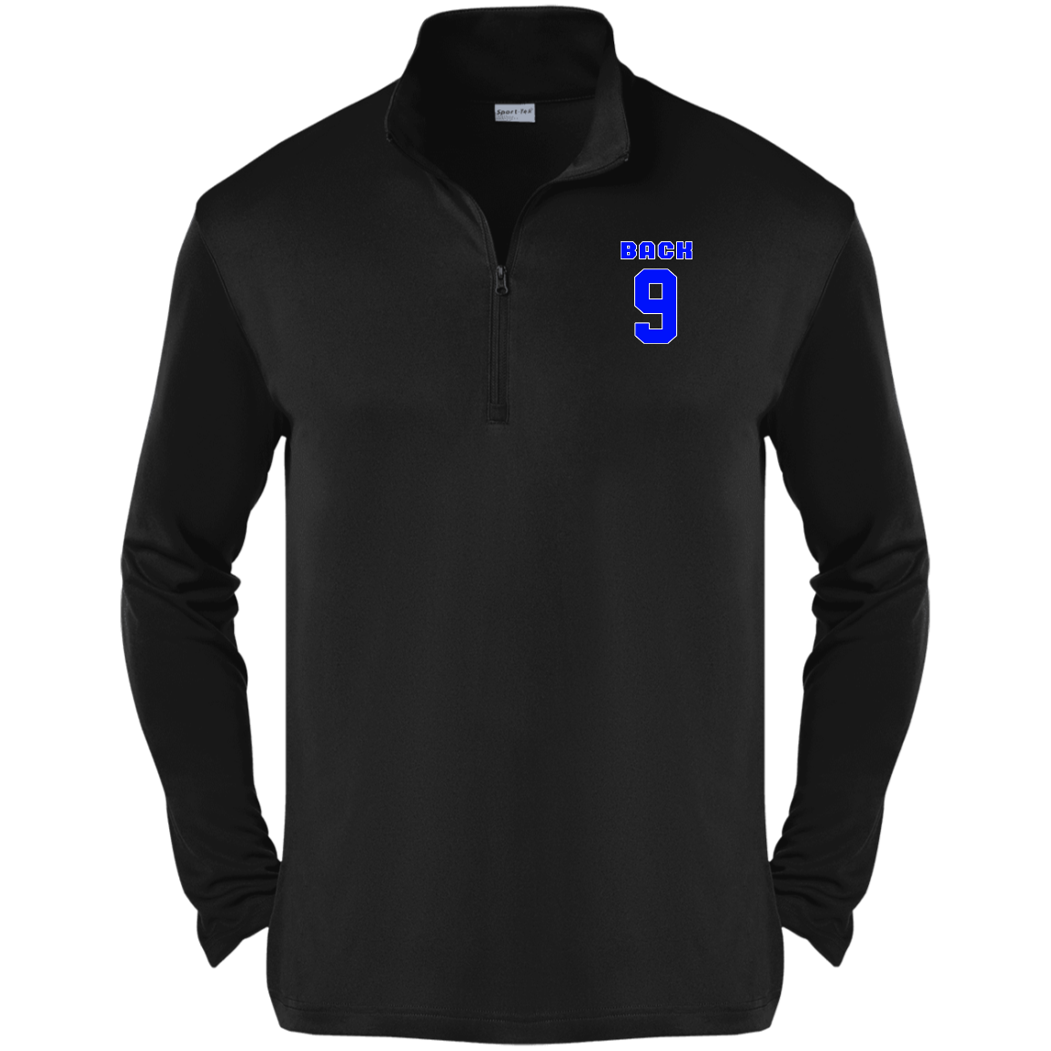 OPG Custom Design #17. Back 9. 100% Polyester 1/4-Zip Pullover