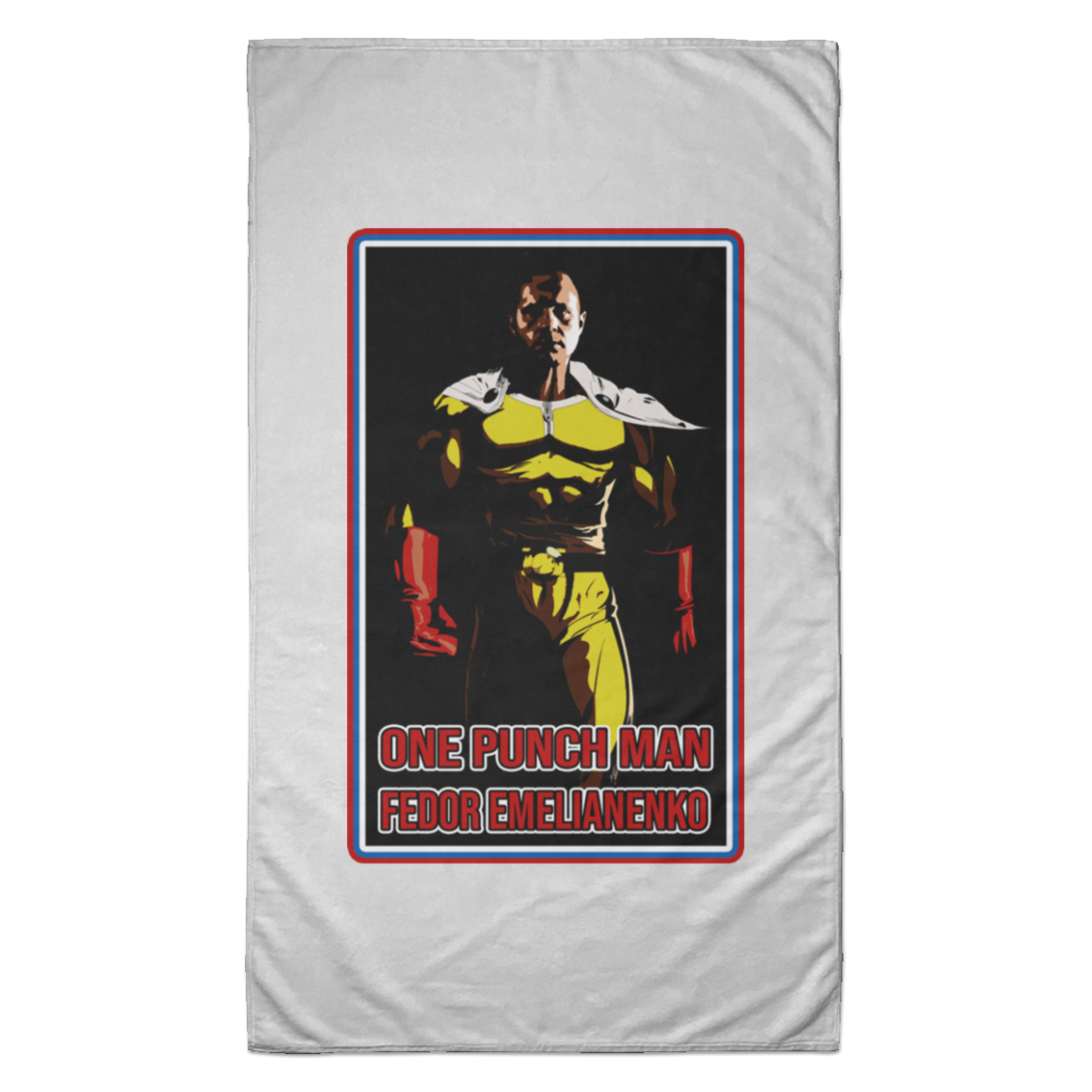 ArtichokeUSA Custom Design. One Punch Fedor. Fedor Emelianenko/One Punch Man Fan Art. Towel - 35x60