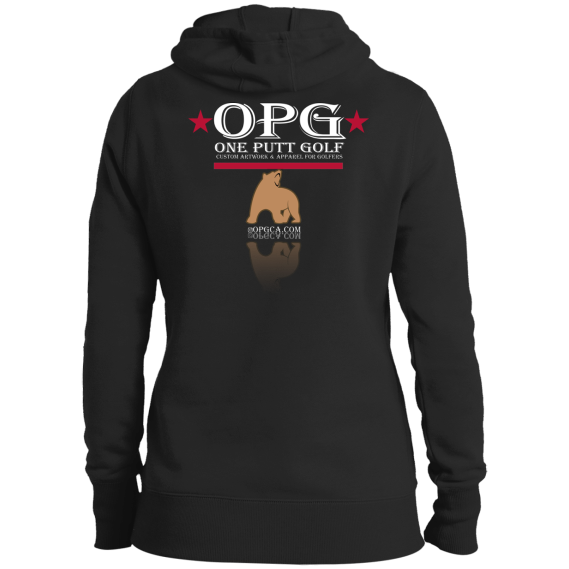 OOPG Custom Design #14. Golf California. Ladies' Hoodie