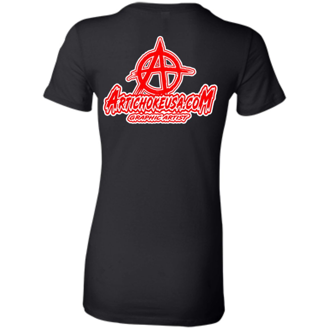 ArtichokeUSA Custom Design. Metallica Style Logo. Let's Make One For Your Project. Ladies' Favorite T-Shirt