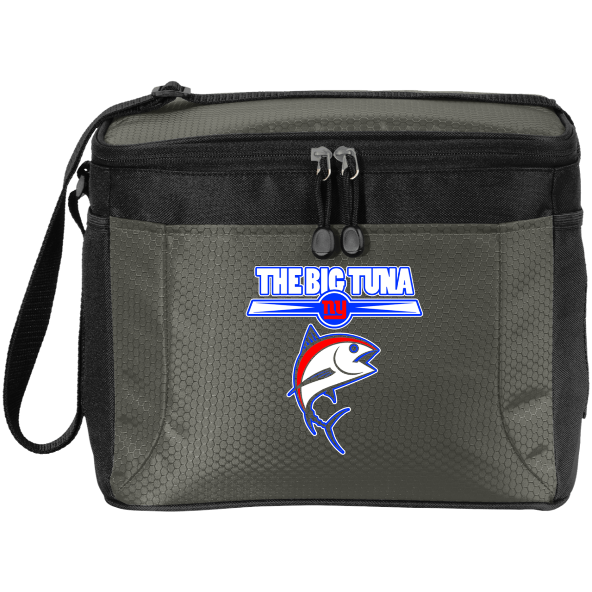 ArtichokeUSA Custom Design. The Big Tuna. Bill Parcell Tribute. NY Giants Fan Art. 12-Pack Cooler