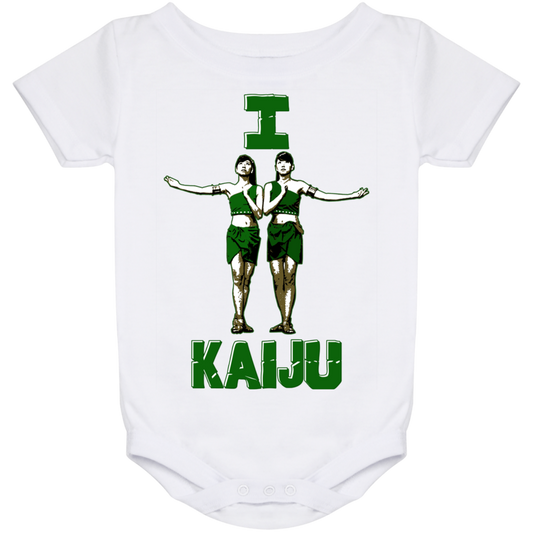 ArtichokeUSA Custom Design. I Heart Kaiju. Fan Art. Baby Onesie 24 Month