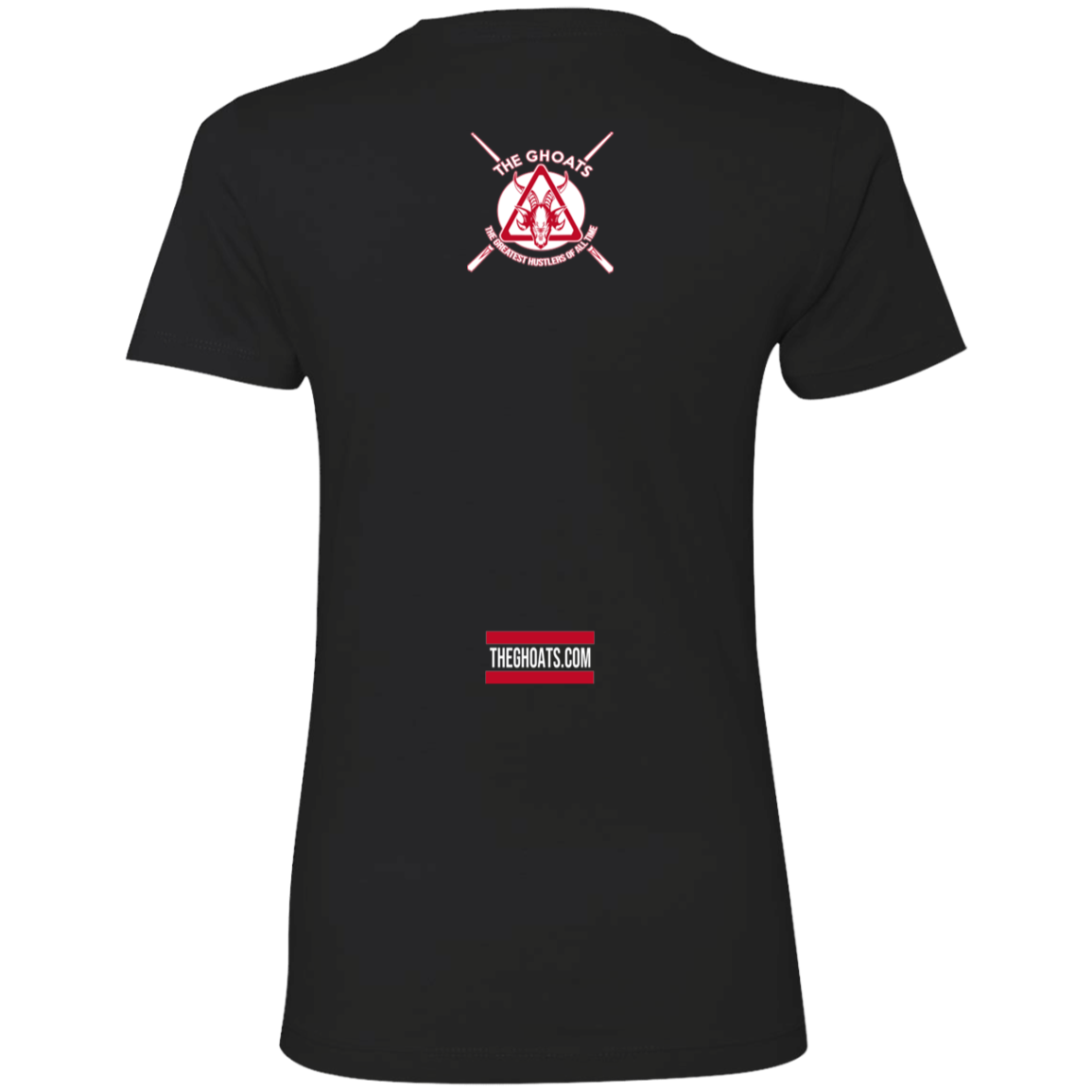 The GHOATS Custom Design. #29 run 8 9 10 ball. Ladies' Boyfriend T-Shirt
