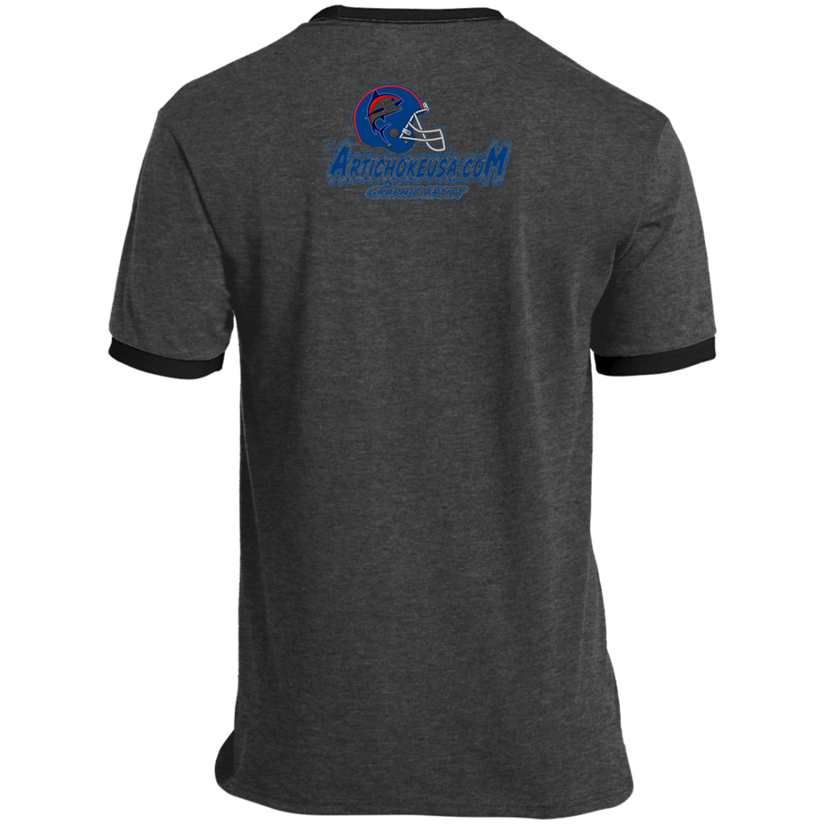 ArtichokeUSA Custom Design. The Big Tuna. Bill Parcell Tribute. NY Giants Fan Art. Ringer Tee