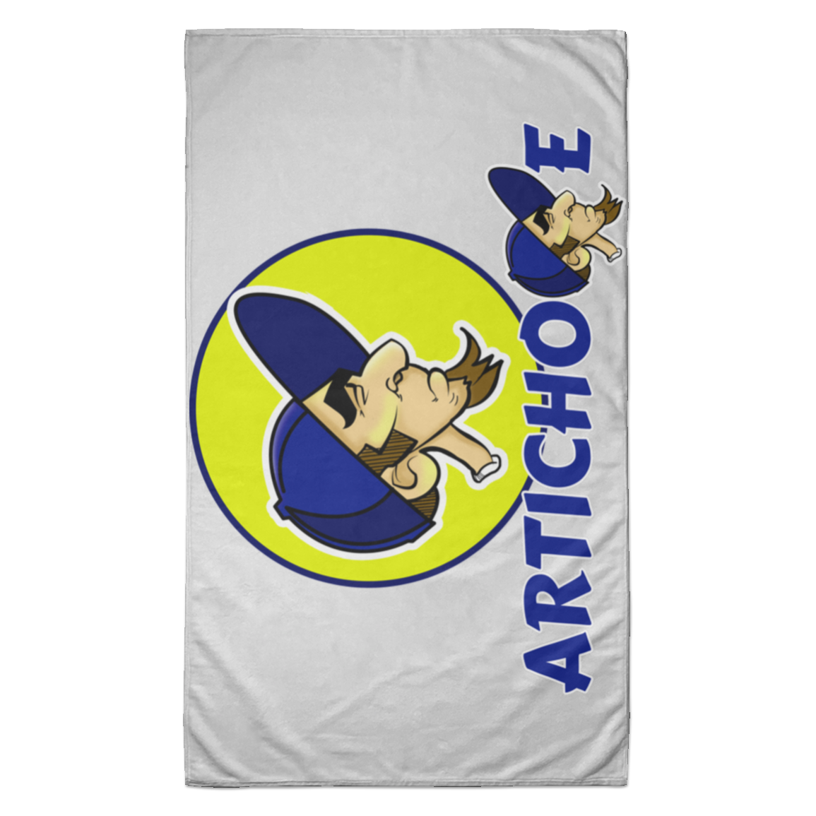 ZZ#20 ArtichokeUSA Characters and Fonts. "Clem" Let’s Create Your Own Design Today. Towel - 35x60