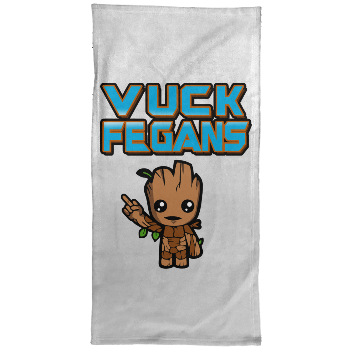 ArtichokeUSA Custom Design. Vuck Fegans. 85% Go Back Anyway. Groot Fan Art. Towel - 15x30