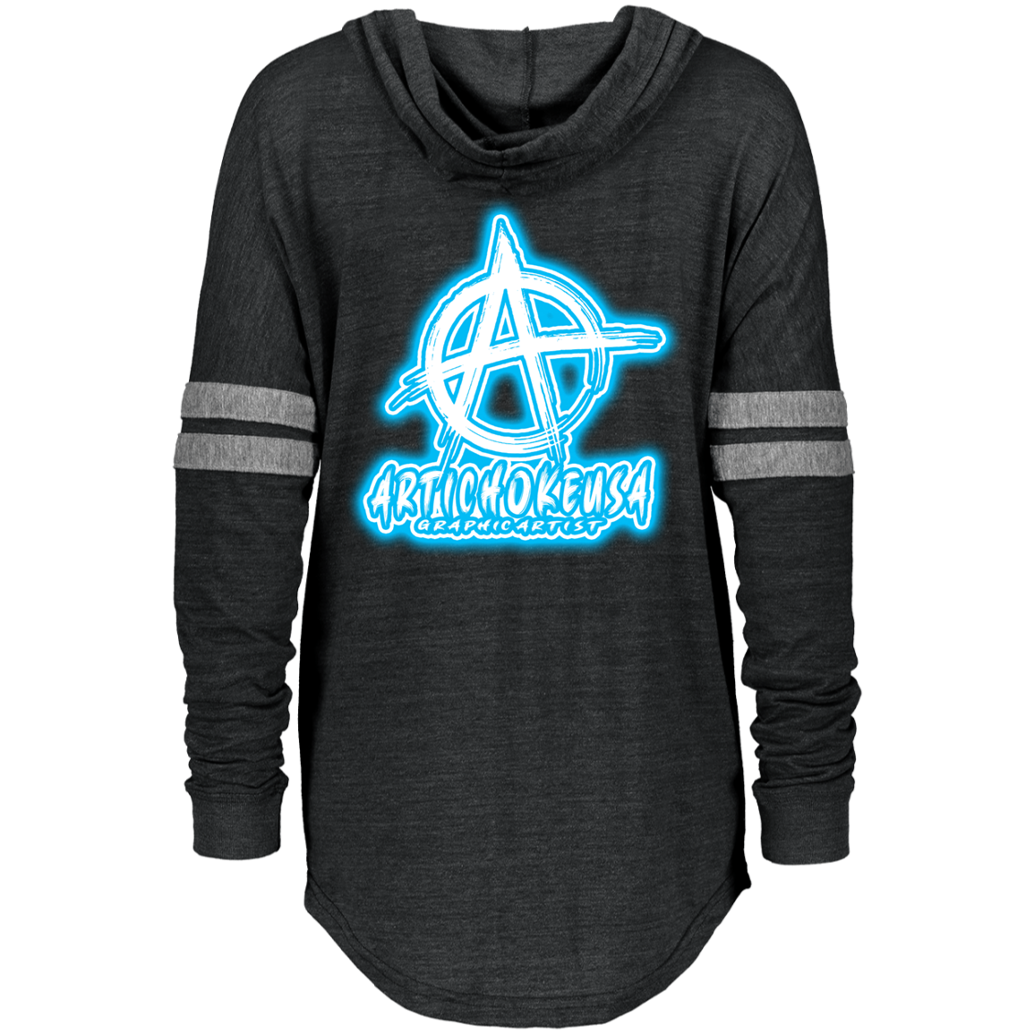Ladies Hooded Low Key Pullover