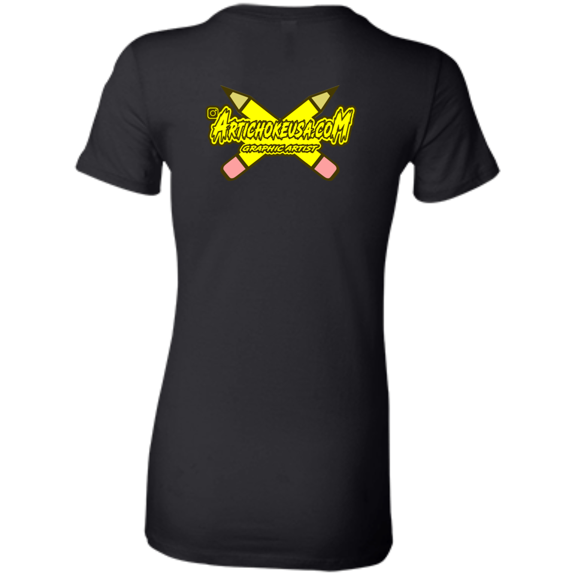 Artichoke Custom Design. Eat. Draw. Sleep. Repeat. Ladies' Favorite T-Shirt